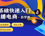 0基础快速入门直播电商课程：直播平台玩法解析-团队打造-带货全流程等环节-风淘社