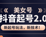 美女起号2.0玩法,用pr直接套模板,做到极速起号!(全套课程资料)-风淘社