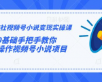 火神社视频号小说变现实操课:0基础手把手教你操作视频号小说项目-风淘社