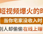 【0基础吸金视频变现课】每天5分钟,在家轻松做视频,开启月入过万的副业-风淘社