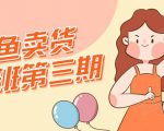强子日志闲鱼卖货初级班第三期：新手0基础学习闲鱼卖货赚钱，月入过万-风淘社