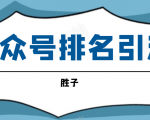 胜子老师微信公众号排名引流,微信10亿月活用户引流方法-风淘社