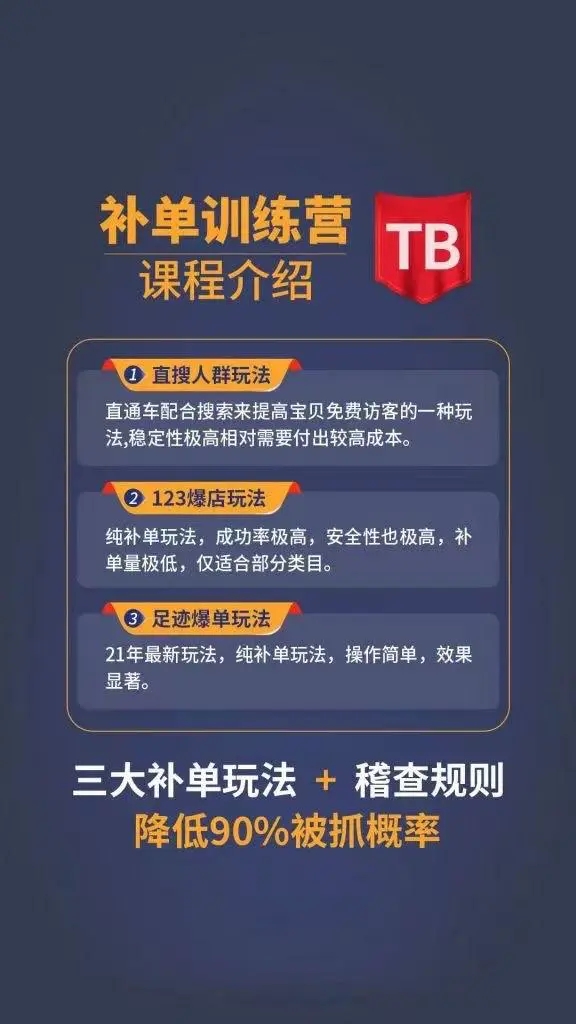 数据蛇淘宝2021最新三大补单玩法+稽查规则，降低90%被抓概率-风淘社
