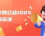 淘宝网红店100%起店玩法:稳定月利润在5000块左右,轻松一人可操作多店-风淘社
