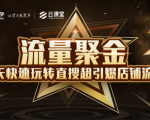 淘宝大学:流量聚金14天快速玩转直搜,超引爆店铺流量,价值8800元-风淘社