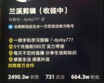兰溪抖音混剪：一部手机学习剪辑，3个月涨粉580万-风淘社