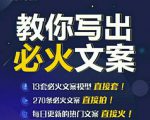 陈厂长:教你写必火文案,10节实操课让你变成专业文案高手-风淘社