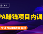 2021手把手教你玩转CPA暴利赚钱项目,新手实操日入200-1000元 (全套课程)-风淘社