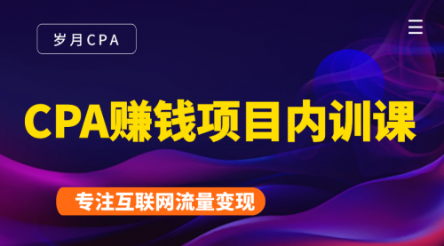 2021手把手教你玩转CPA暴利赚钱项目，新手实操日入200-1000元 (全套课程)-风淘社