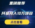 星哥抖音中视频计划:单号月入3万抖音中视频项目,百分百的风口项目-风淘社