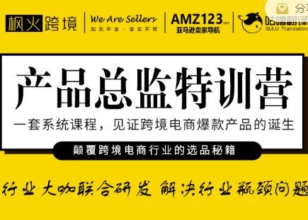 枫火跨境·产品总监特训营,行业大咖联合研发解决行业瓶颈问题-风淘社