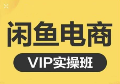 鱼客·闲鱼电商零基础入门到进阶VIP实战课程,帮助你掌握闲鱼电商所需的各项技能-风淘社