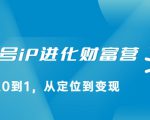 视频号iP进化财富营,从0到1,从定位到变现赚钱(价值1577元)-风淘社