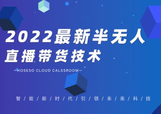 禾兴社·2022最新抖音半无人直播带货技术及卡直播广场玩法,价值699元-风淘社