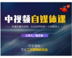 蟹老板·中视频自媒体训练课,可全原创可全二次剪辑的玩法,有播放量就有钱-风淘社
