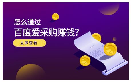 大王·怎么通过百度爱采购赚钱，已经通过百度爱采购完成200多万的销量-风淘社