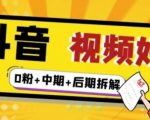 （燃烧好物）抖音视频好物分享实操课程（0粉+拆解+中期+后期）-风淘社