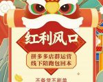 左右电商拼多多无货源店群玩法：从0~1，36节实战保姆教程，​极速起店必出单-风淘社