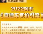 茂隆2022直通车低价引流玩法，教大家如何低投入高回报的直通车玩法-风淘社
