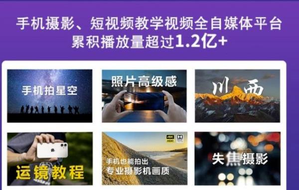 2022玩转手机影像全系课,零基础的小白也能进阶成为手机摄影专业人士-风淘社