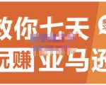 晟尧跨境·教你七天玩赚亚马逊,教你轻松玩赚亚马逊,适合小白学习-风淘社