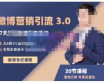 陆明明·微博营销引流系统3.0，0基础玩转微博营销，打造专属私域流量池！-风淘社