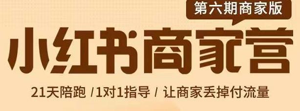 贾真-小红书商家营第6期商家版,21天带货陪跑课,让商家丢掉付流量-风淘社