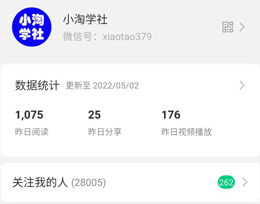 公众号日涨粉50+,分享我做流量的新渠道-风淘社