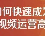 孤狼短视频运营实操课,零粉丝助你上热门,零基础助你热门矩阵-风淘社