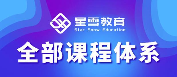 星雪教育淘系高级班,更全的运营提升方案,零基础由浅入深,店铺最新玩法-风淘社