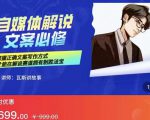 瓦斯讲故事·自媒体影视解说核心教学,在家就能挣到跟普通上班一样的工资-风淘社