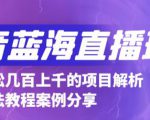 抖音最新蓝海直播玩法,3分钟赚30元,一天轻松1000+,只要你去直播就行【详细玩法教程】-风淘社