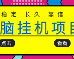 挂机项目追求者的福音,稳定长期靠谱的电脑挂机项目,实操五年,稳定一个月几百-风淘社