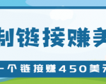 复制链接赚美元,一个链接可赚450+,利用链接点击即可赚钱的项目【视频教程】-风淘社