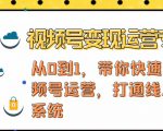 视频号变现运营,视频号+社群+直播,铁三角打通视频号变现系统-风淘社