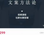 文案方法论 带你掌握文案底层逻辑 点字成金-风淘社
