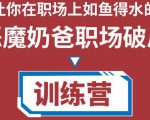职场破局训练营1.0,教你职场破局之术,从小白到精英一路贯通-风淘社