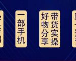 好物分享高阶实操课:0基础一部手机做好好物分享带货(24节课)-风淘社