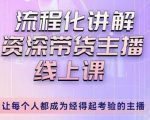 婉婉-主播拉新实操课,流程化讲解资深带货主播,让每个人都成为经得起考验的主播-风淘社