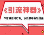 《引流神器》拥有这套系统化的思维,不管做任何行业,永远都不会缺流量(PDF电子书)-风淘社
