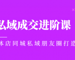 实体同城获客必学私域成交进阶课,实体店同城私域朋友圈打造-风淘社