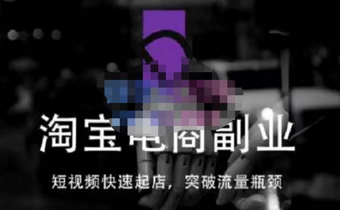 蓝Sir派·淘宝短视频快速起店，替代传统搜索方式，学会做一个不一样的淘宝店-风淘社