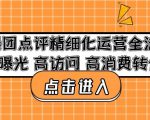 美团点评精细化运营全流程:高曝光高访问高消费转化-风淘社