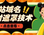 网站域名防封遮罩防红技术【详细教程+源码】-风淘社