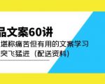 产品文案60讲:一次堪称痛苦但有用的文案学习助你突飞猛进(配送资料)-风淘社