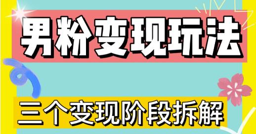 0-1快速了解男粉变现三种模式【4.0高阶玩法】直播挂课,蓝海玩法-风淘社