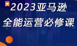2023亚马逊全能运营必修课,全面认识亚马逊平台+精品化选品+CPC广告的极致打法-风淘社