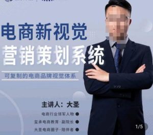 大圣·电商新视觉营销策划系统，可复制的电商品牌视觉识别系统-风淘社