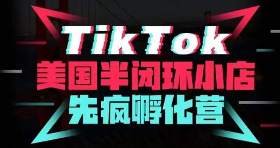 疯人院·TikTok美国半闭环小店孵化营,抢占TikTok美国蓝海市场,开店、运营、带货、投流全实操-风淘社