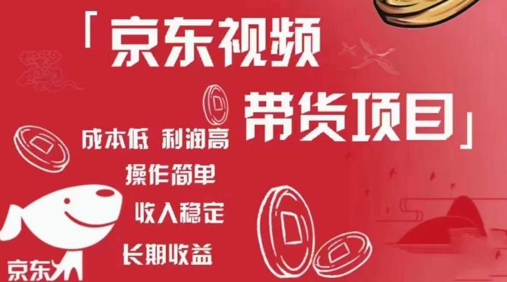 京东视频带货项目+图文带货种草,成本低,利润高,操作简单收入稳定-风淘社
